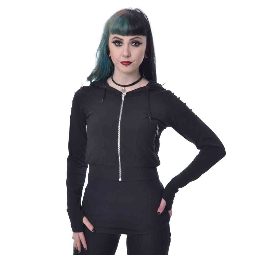 Chemical Black - SKY Veste zip à capuche - Noir